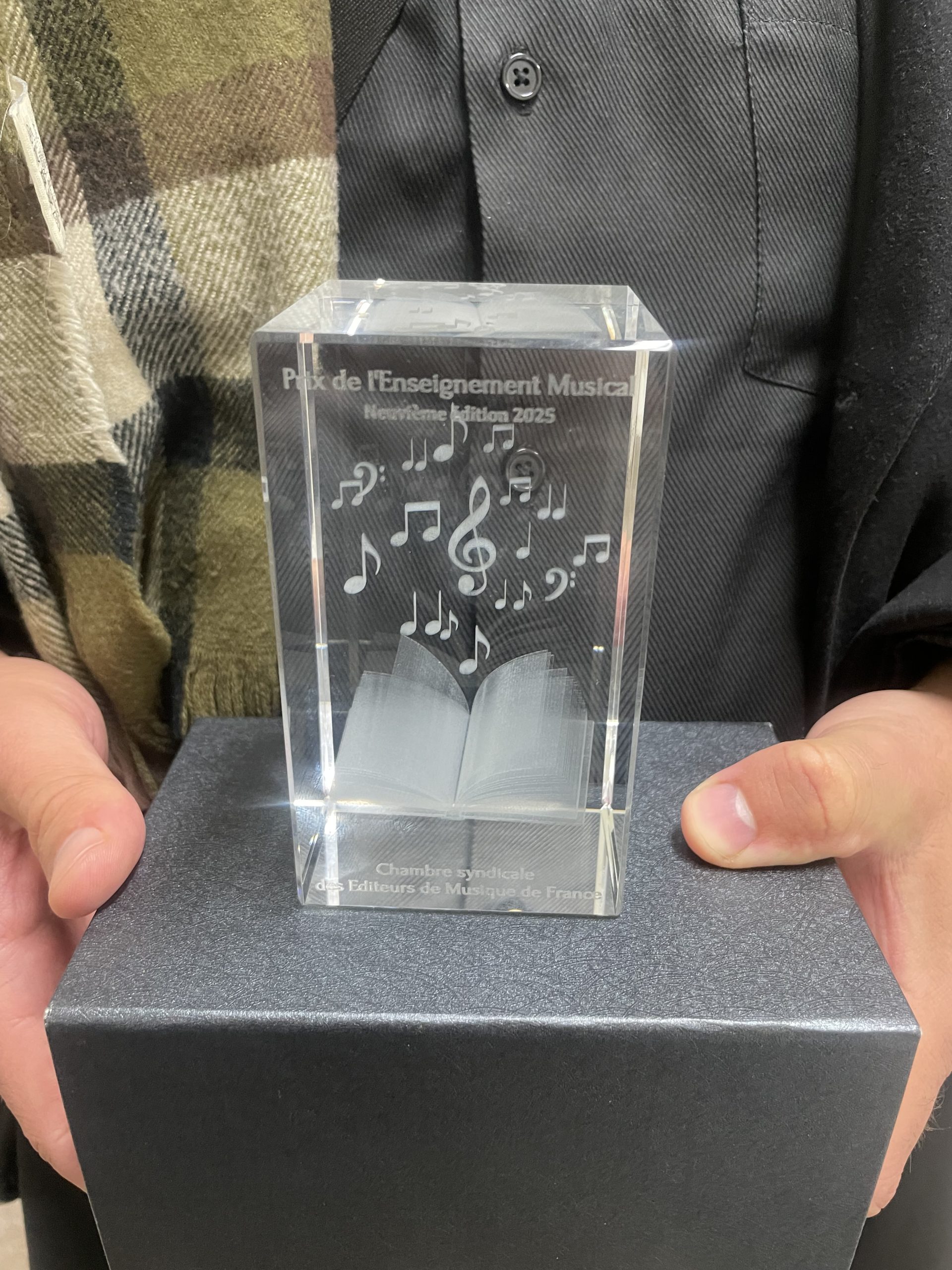 Prize for the collection “The Organist Poet”